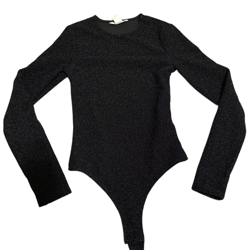 Black Long Sleeve Bodysuit